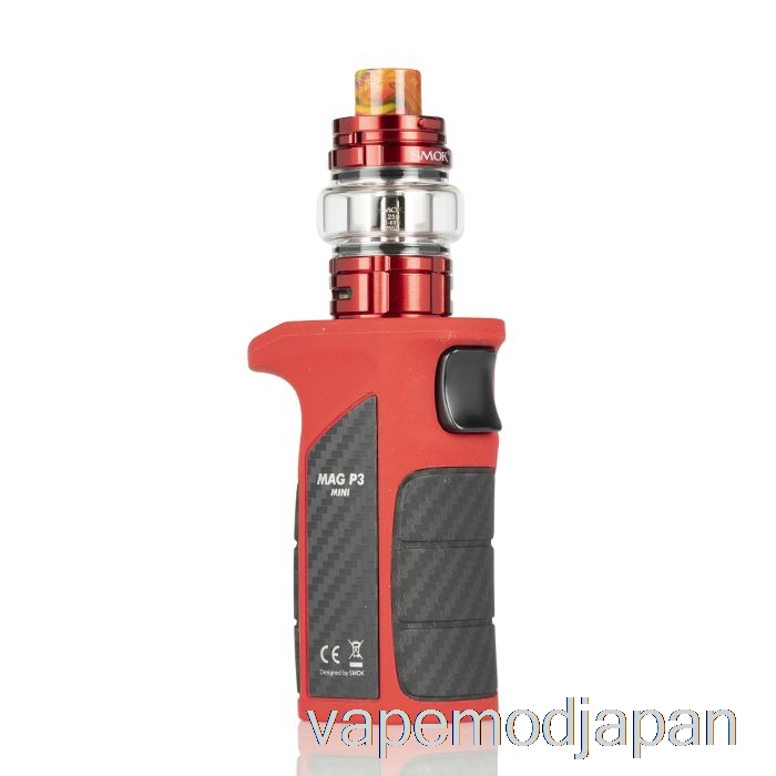 VAPE MOD SMOK MAG P3 ミニ 80 ワット スターター キット レッド ブラック